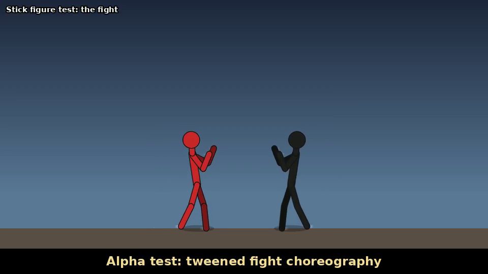 Stick figure test: the fight