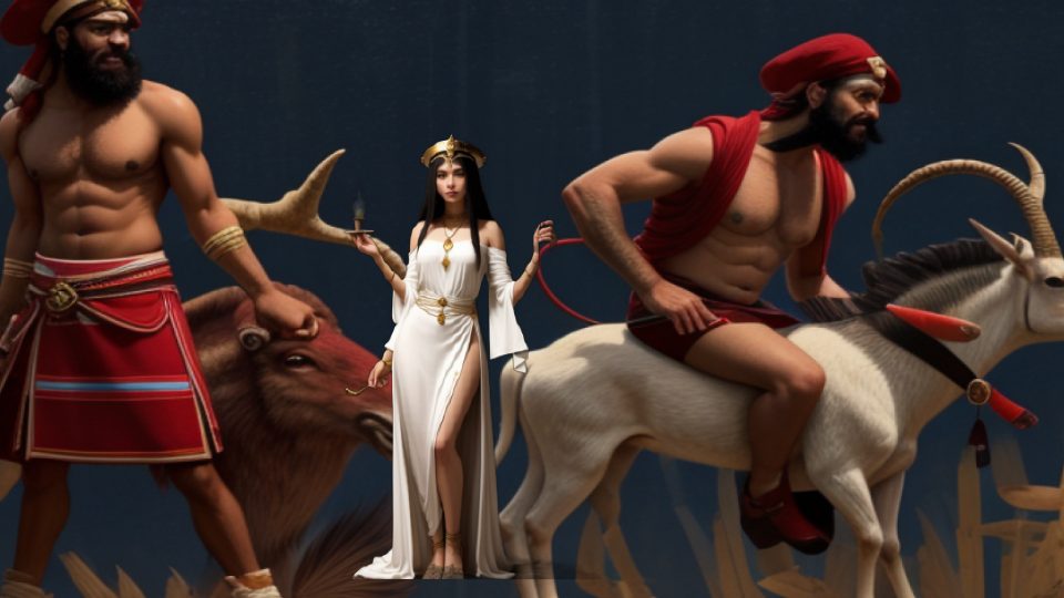 A priestess of neith at sais — Aamu leaders met
