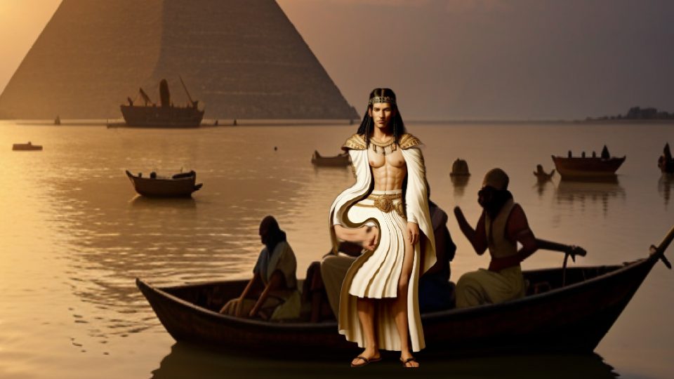 Sonchis of sais — Nile pyramids from the nile
