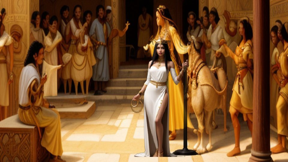 A priestess of neith at sais — Bible queen sheba