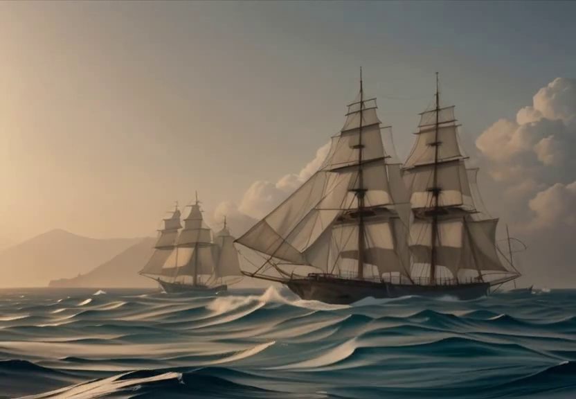 In the Strait of Gibraltar