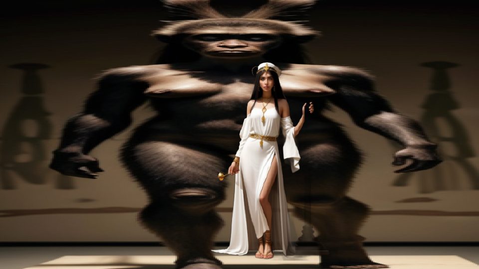 A priestess of neith at sais — Body afarensis