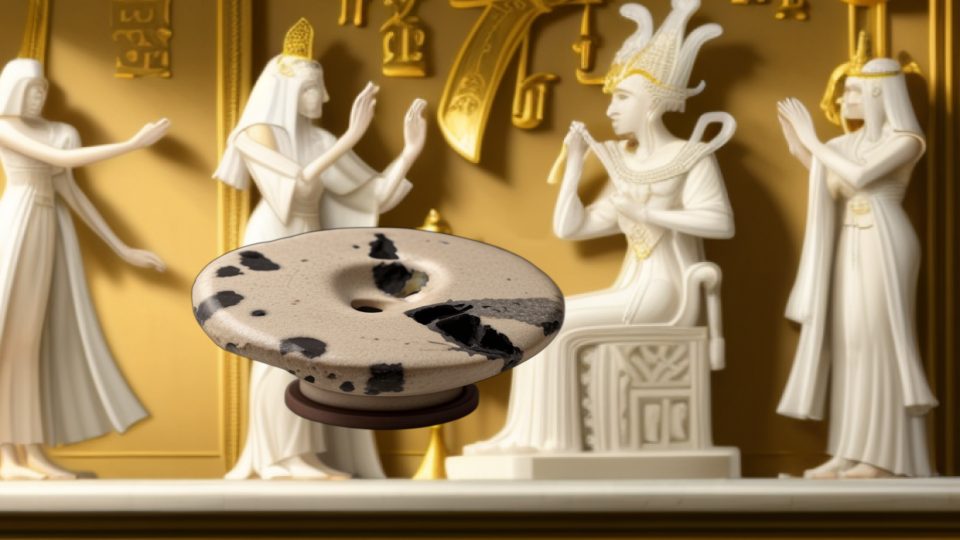 Disc mace head — Egypt nany before osiris