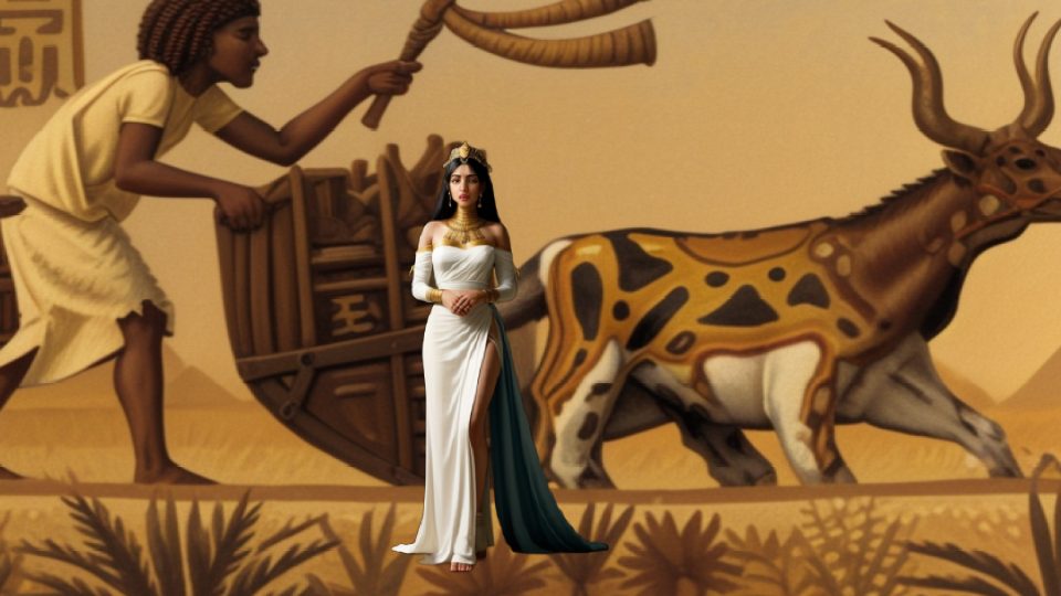 Peseshet — Sennedjem ploughing