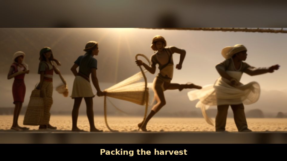 Packing the harvest
