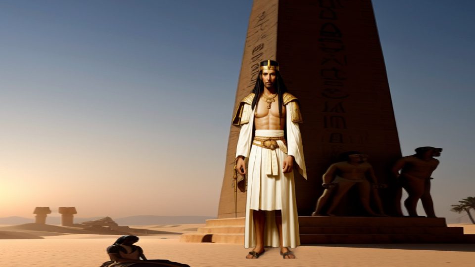 Sonchis of sais — Nile luxor obelisk