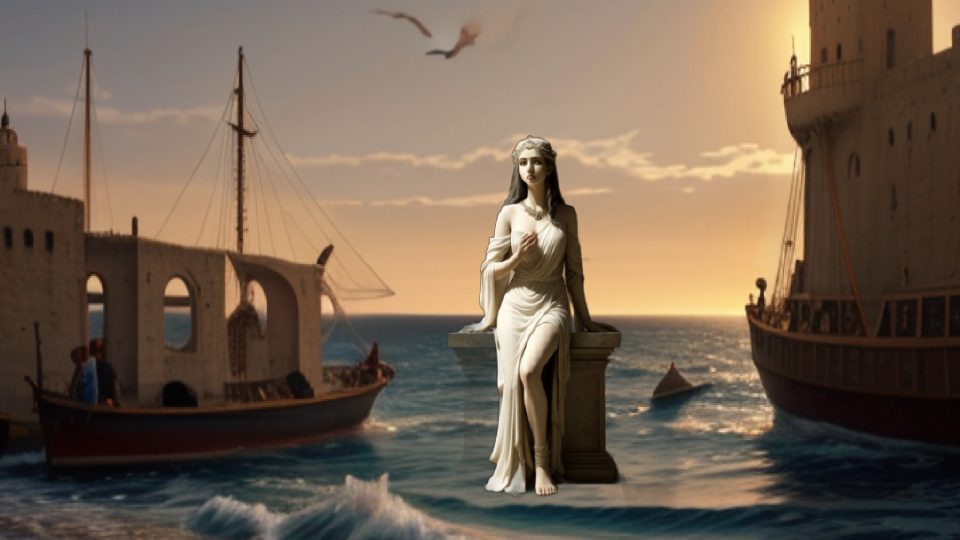 The pythia — Sidon citadel