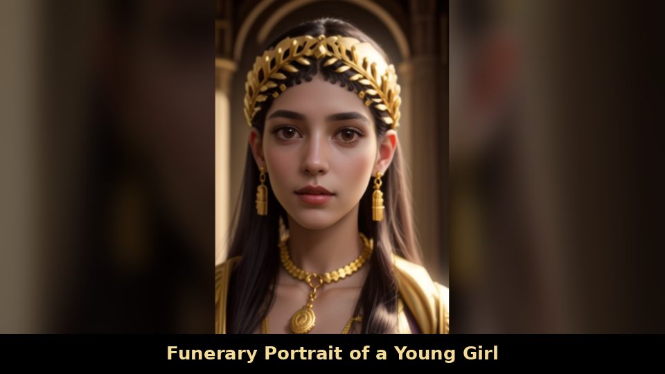 Funerary Portrait of a Young Girl