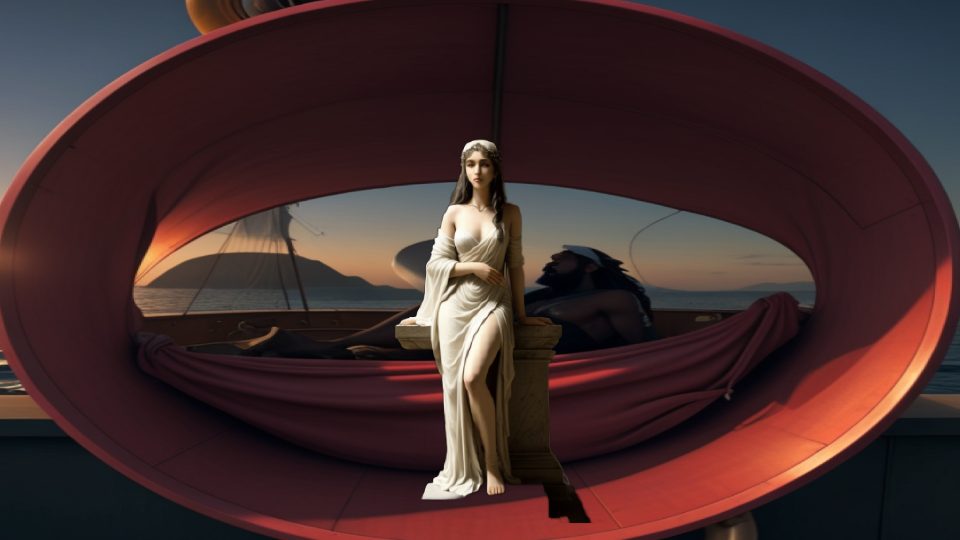 The pythia — Greek dionysos ship