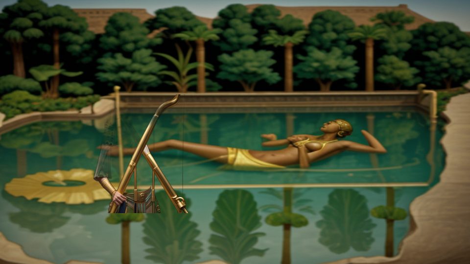 Crook and flail — Bfh nebamun fish pool