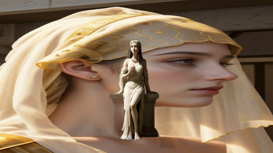 The pythia — Cleo cherchell head