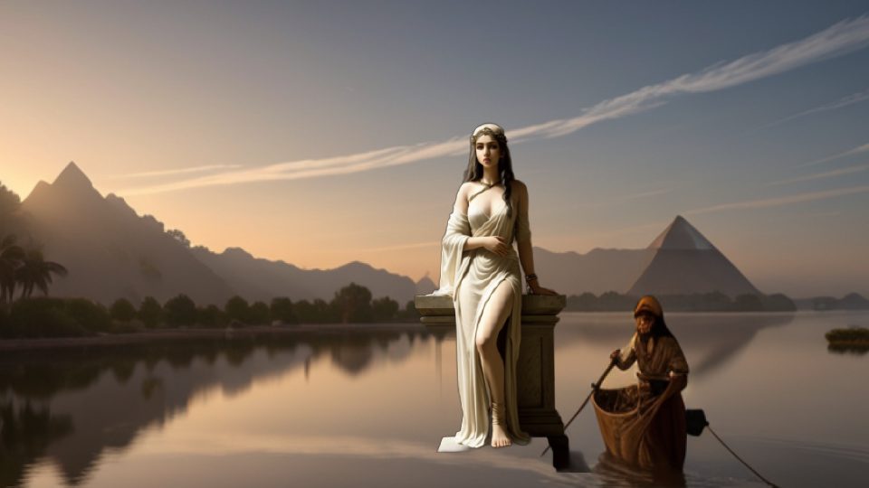 The pythia — Nile subsiding