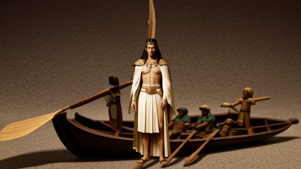 Sonchis of sais — Bfh egypt model boat
