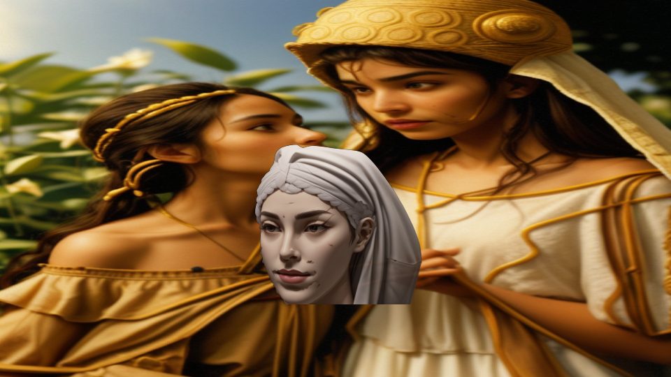Khat headcloth — Cleveland female bearer