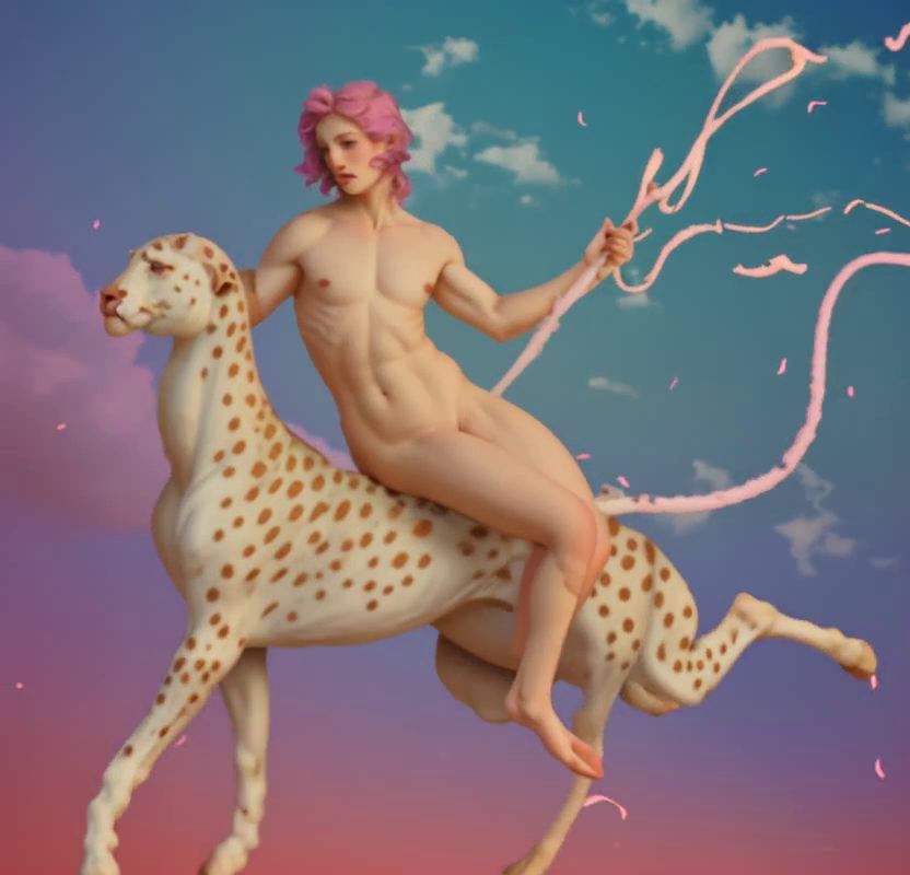 Greek dionysos cheetah