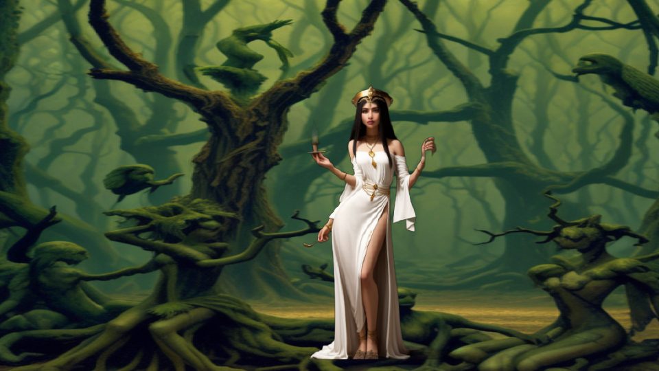 A priestess of neith at sais — Hybrid harpies wood