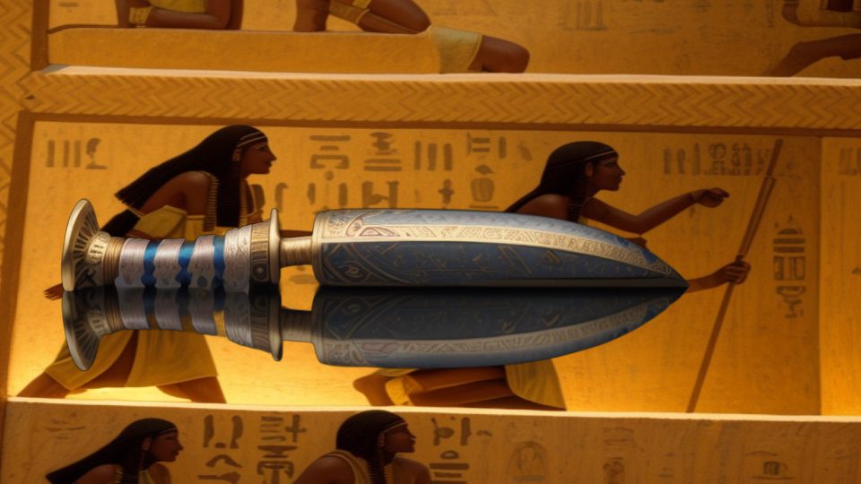 Tutankhamun meteoric iron dagger — Farm sennedjem fields