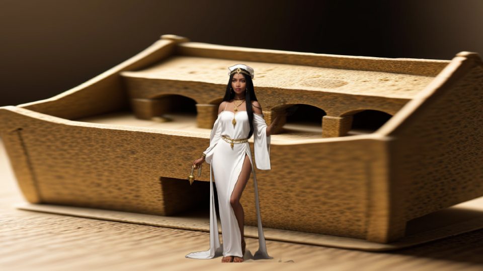 A priestess of neith at sais — Farm egypt granary model