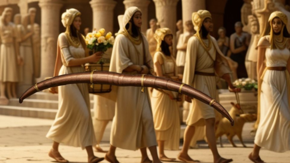 Composite bow — Petosiris bearers