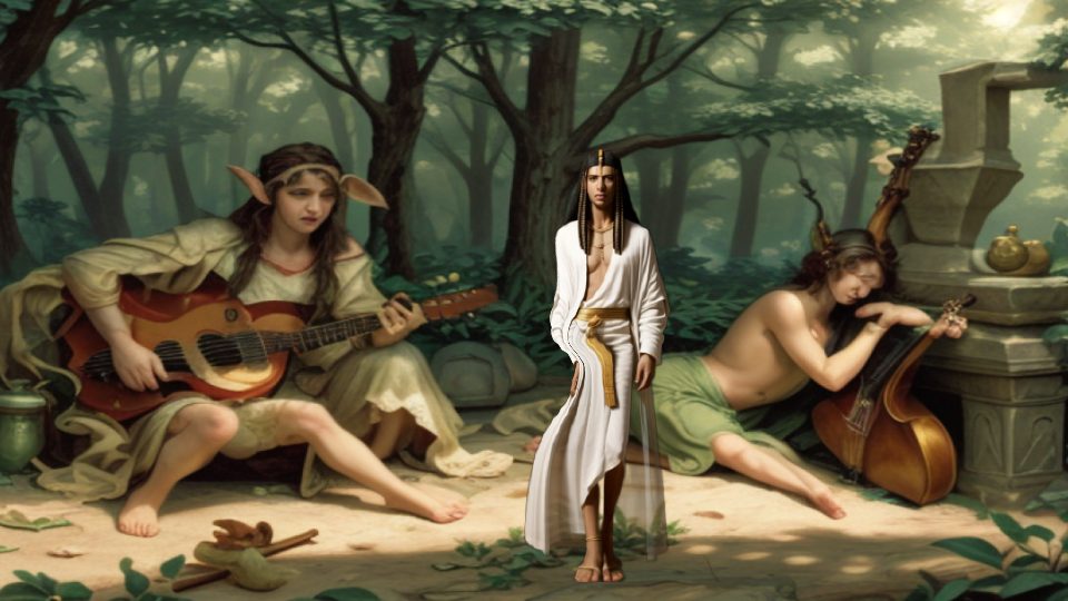 Udjahorresnet — Hybrid satyrs capriccio