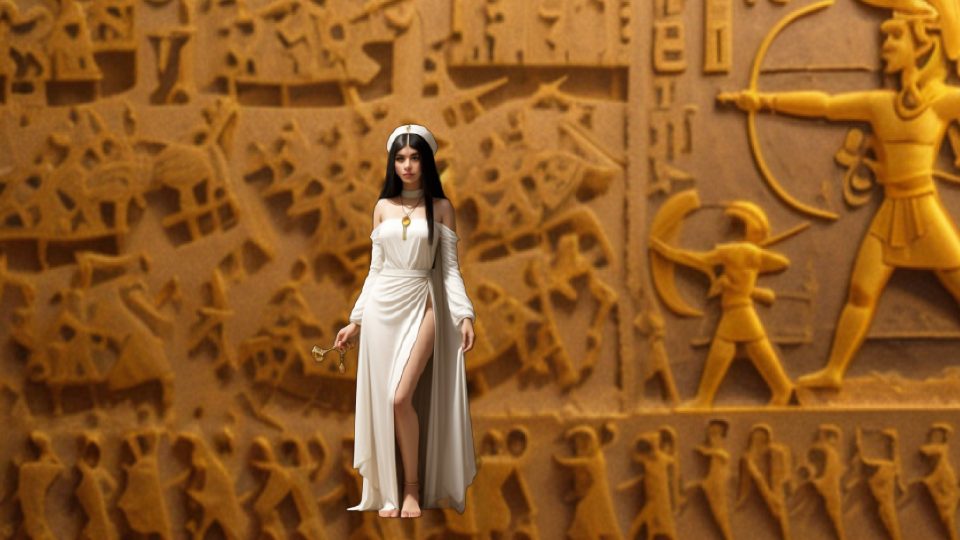 A priestess of neith at sais — Bronze sea peoples