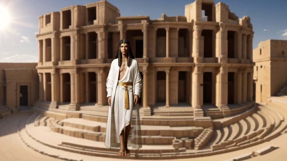 Udjahorresnet — Sabratha theatre