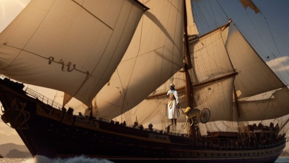 Carrying litter — Huy viceroy boat