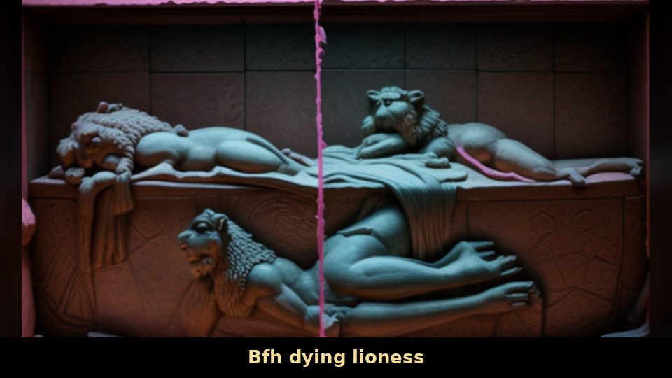 Bfh dying lioness