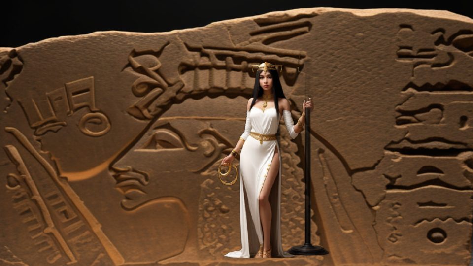 A priestess of neith at sais — Nef met relief queen