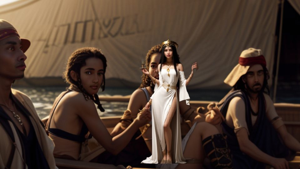 A priestess of neith at sais — Neferhotep boats