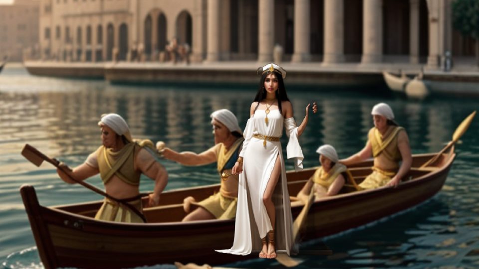 A priestess of neith at sais — Neferhotep boats