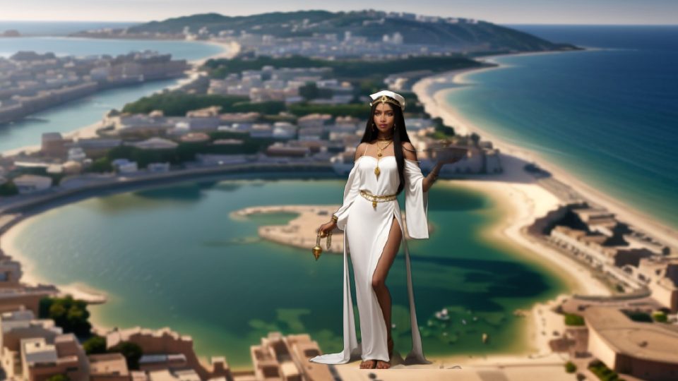 A priestess of neith at sais — Carthage ports aerial