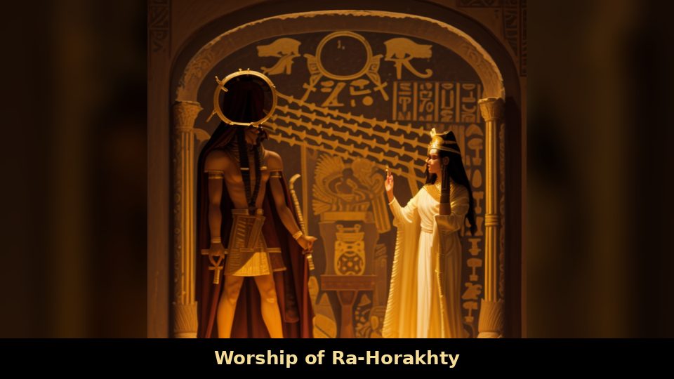 Worship of Ra-Horakhty