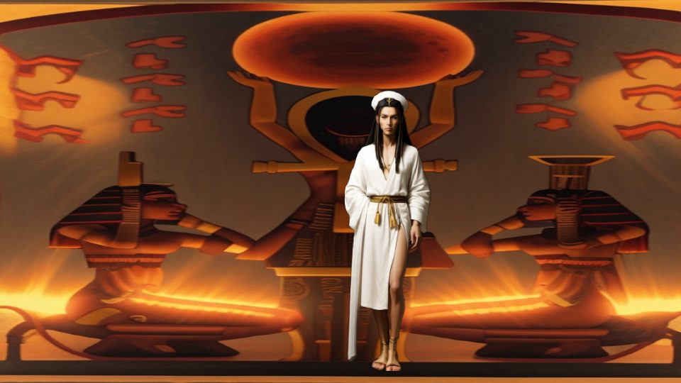 Udjahorresnet — Egypt isis nephthys djed