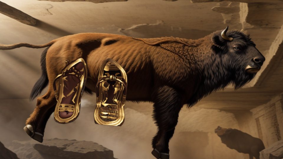 Nine bows sandals — Atc altamira bison