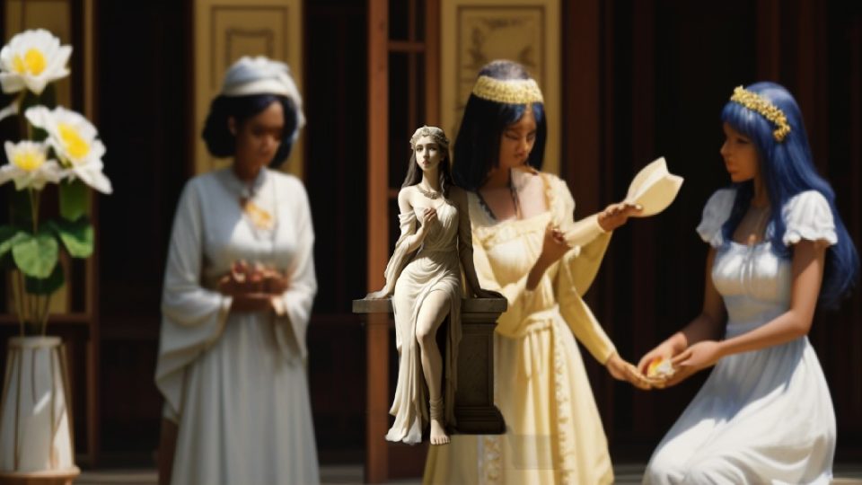 The pythia — Rekhmire women banquet2