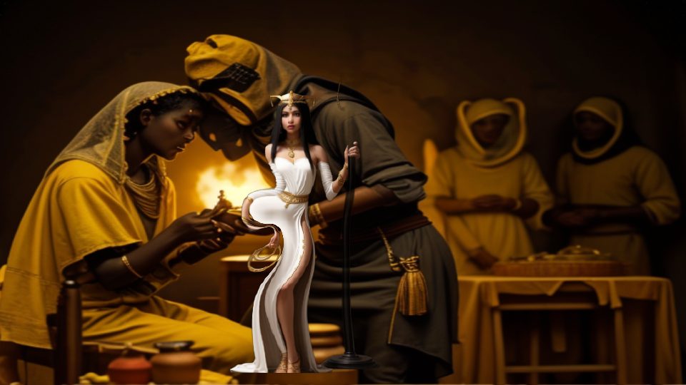 A priestess of neith at sais — Bee rekhmire honey