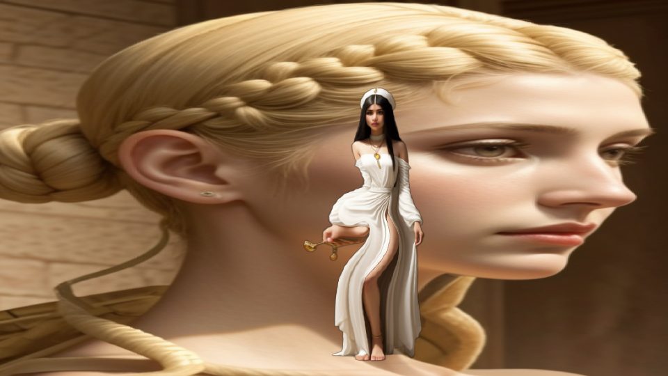 A priestess of neith at sais — Cleo berlin head three quarter