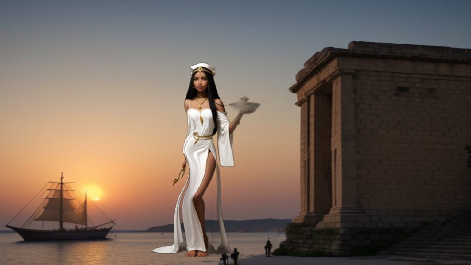 A priestess of neith at sais — Carthage linton
