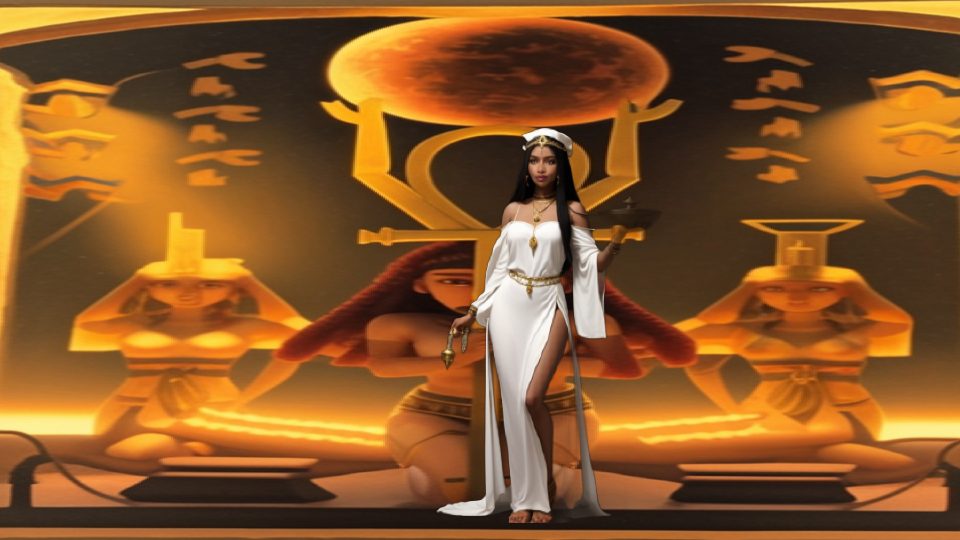 A priestess of neith at sais — Egypt isis nephthys djed