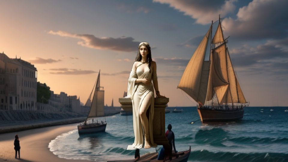 The pythia — Tyre port