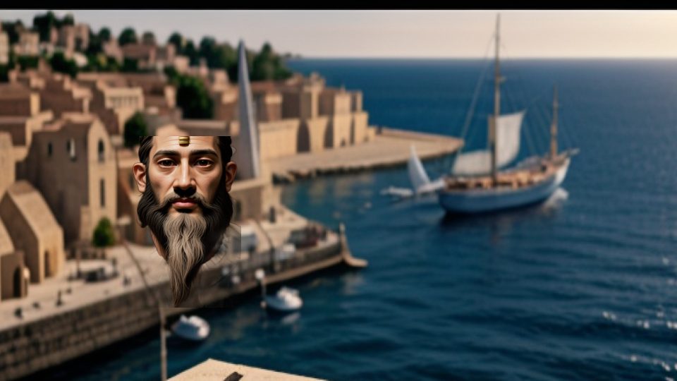 Royal false beard — Acre from the sea