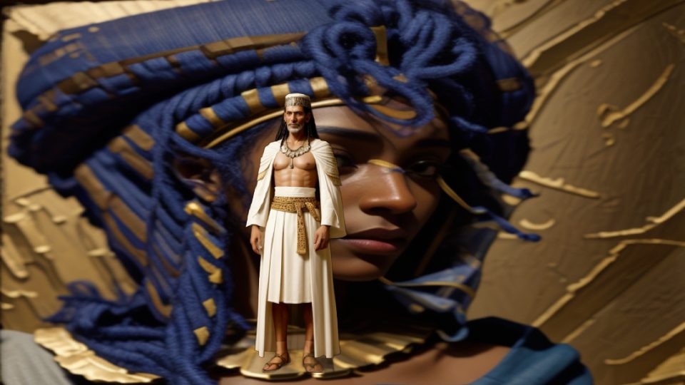 Sonchis of sais — Nef cleveland talatat painted