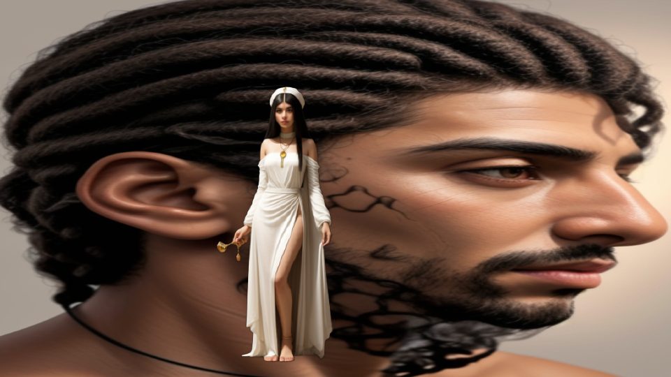A priestess of neith at sais — Skull jericho plastered