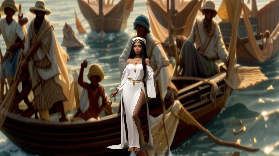 A priestess of neith at sais — Ipuy net fishing left