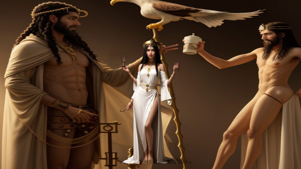 A priestess of neith at sais — Greek zeus ganymede
