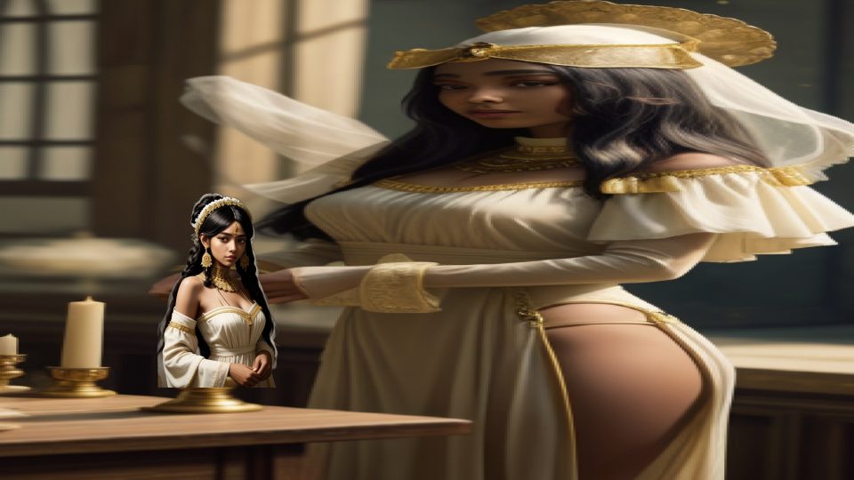 Worn — Menna daughter