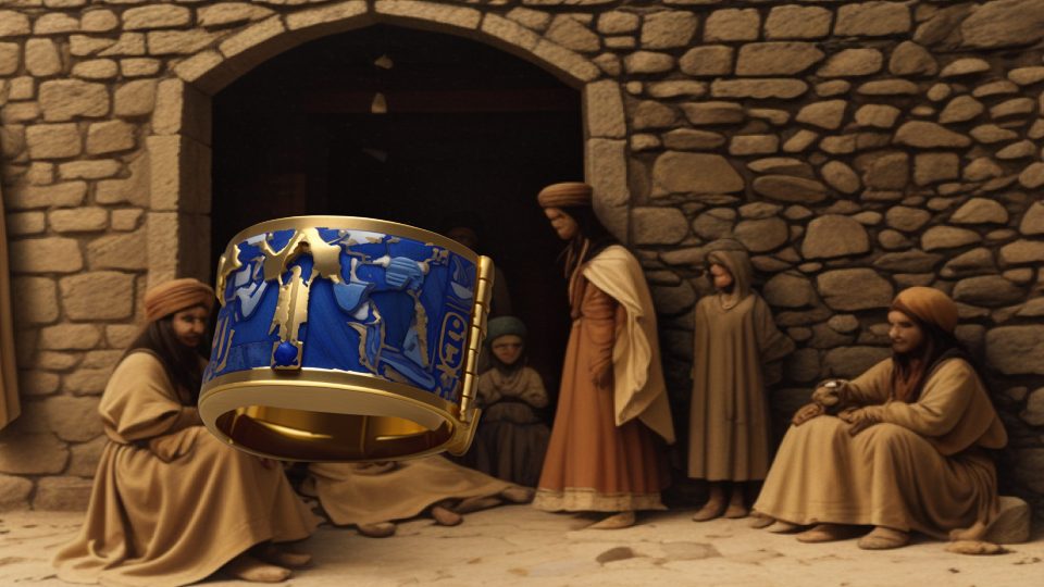 Ahmose lapis bracelet — Kabyle family geiser