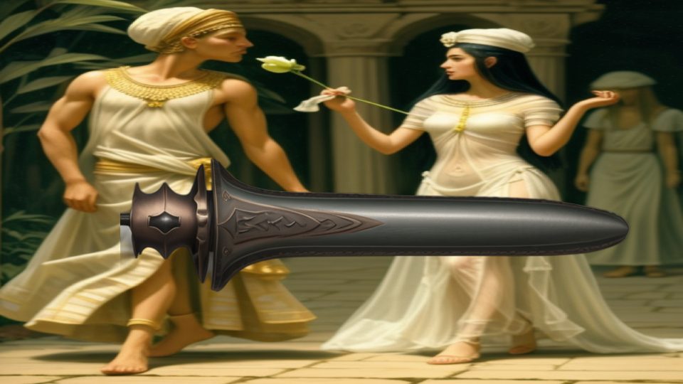 Sherden long sword — Nef berlin promenade relief