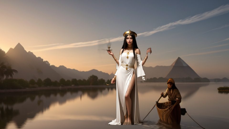 A priestess of neith at sais — Nile subsiding